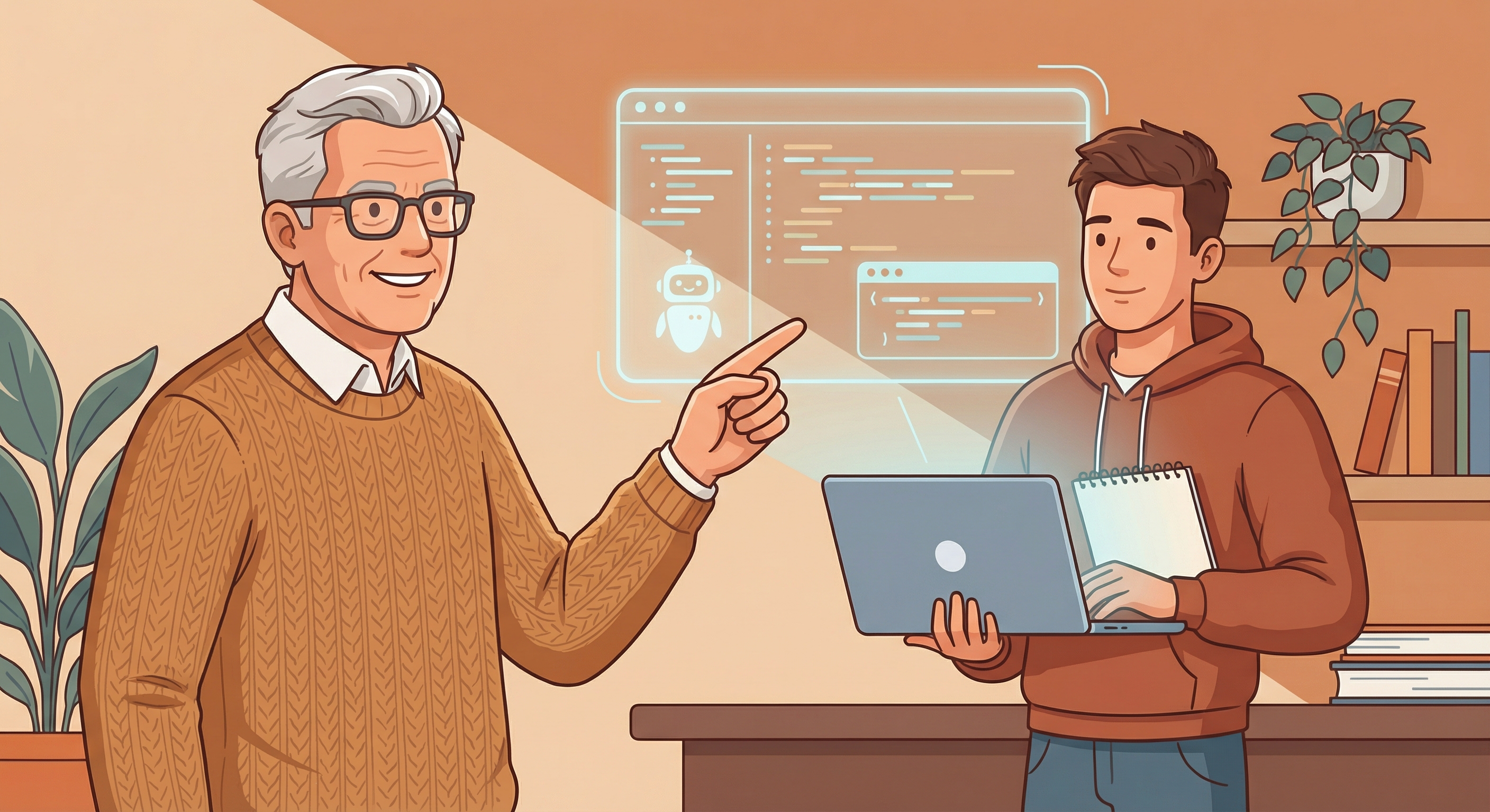 How Senior Developers Can Mentor in the Age of AI